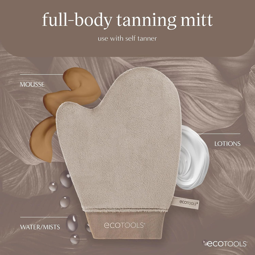 Good Tan Full-Body Tanning Mitt, for Self Application, Use Soft Self Tanner Mitt with Mousse, Lotions, & Waters, Eco Friendly Sunless Applicator, Vegan, & Cruelty-Free, 1 Count