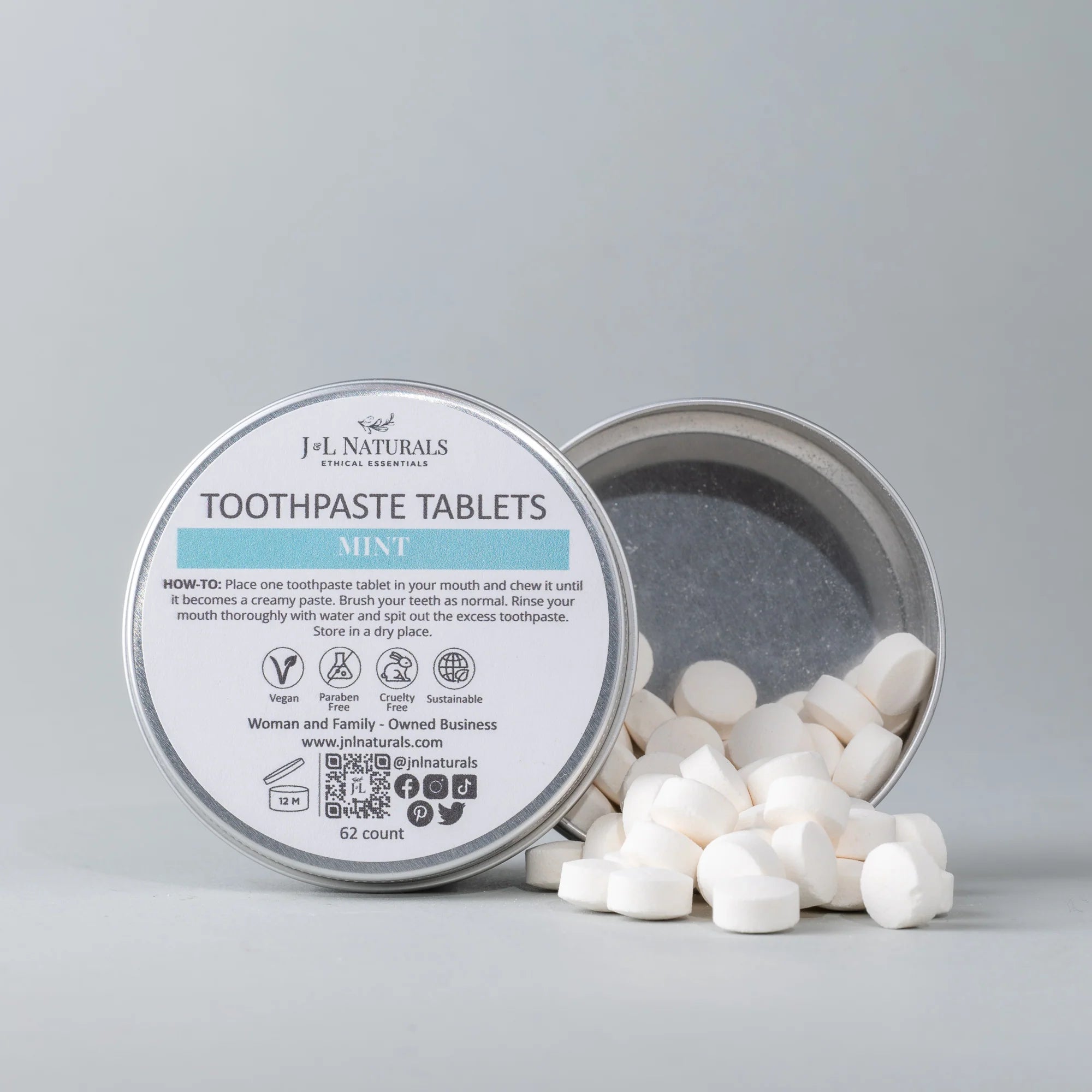 Mint Toothpaste Tablets