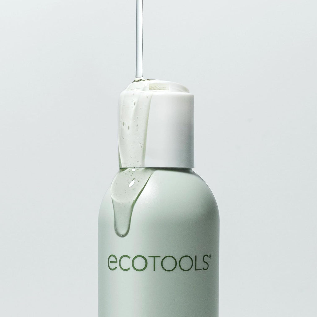Makeup Brush + Sponge Shampoo, Cleanses Makeup & Impurities from Tools, Sponges, & Puffs, Fragrance-Free Cleanser, No Harsh Chemicals, Vegan, & Cruelty-Free, 8 Fl. Oz./236 Ml. Bottle