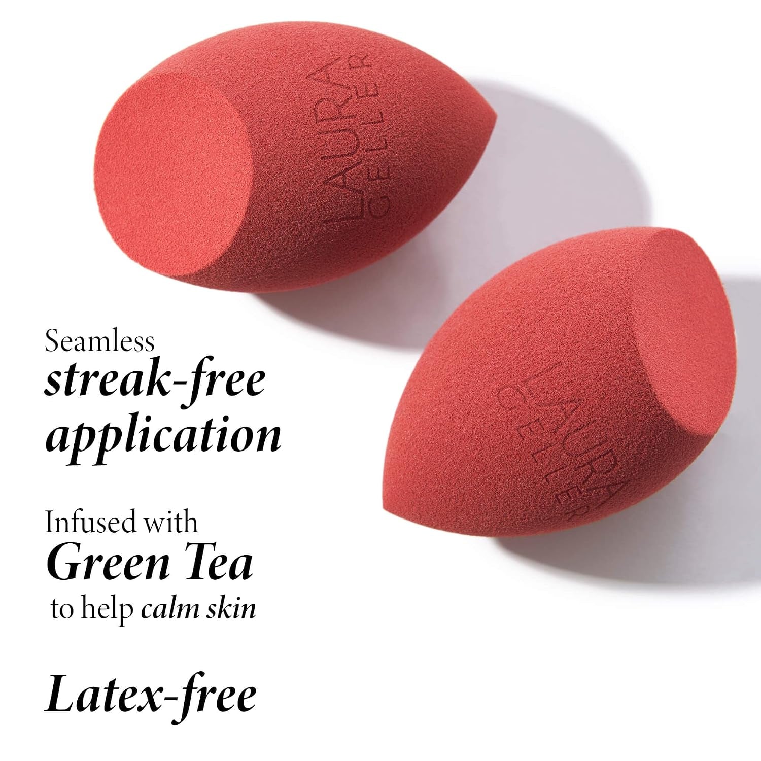 Full Face Blending Sponge, Easy Makeup Blender for Foundation & Concealer, Latex-Free for Sensitive Skin