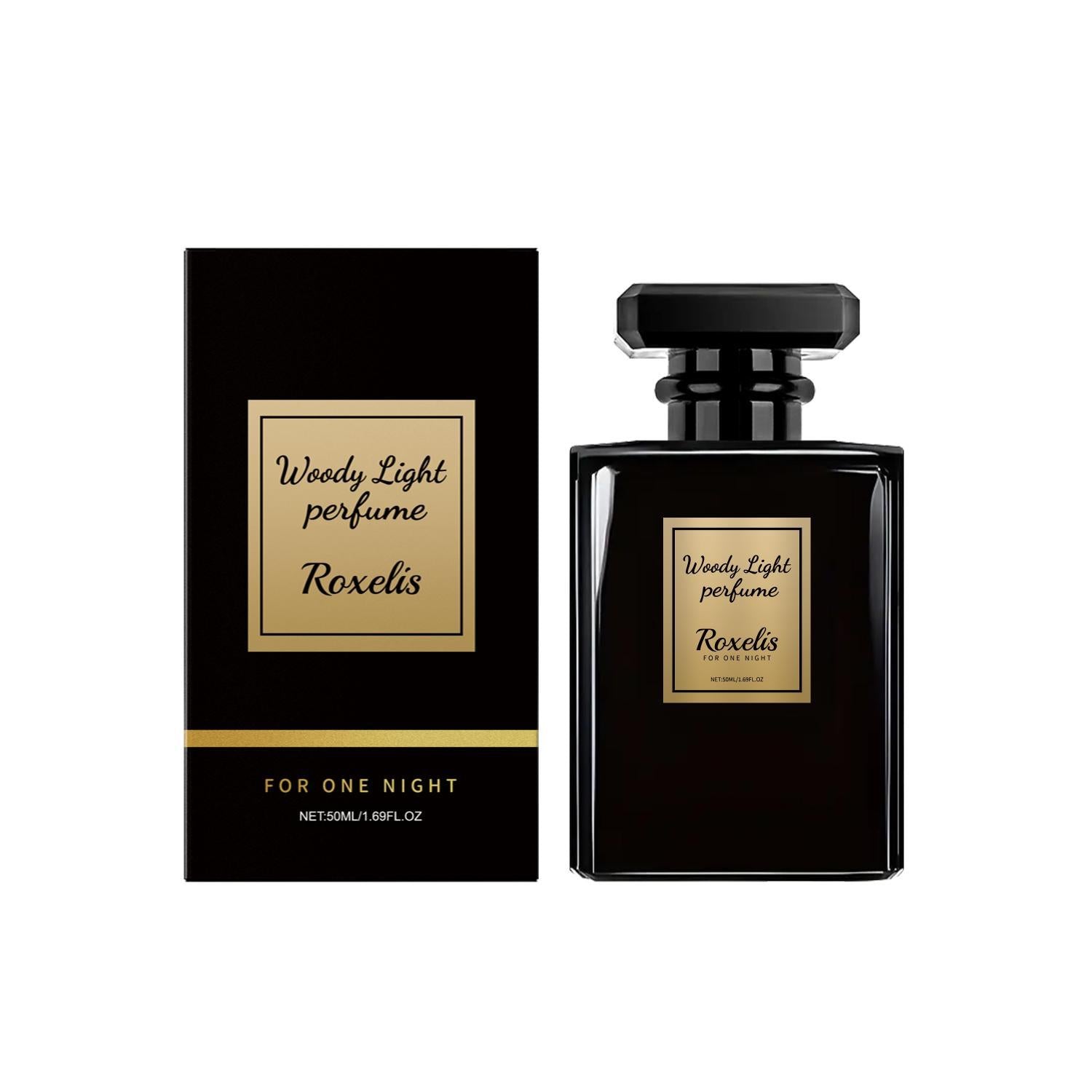 Roxelis™ Woody Light Perfume – 50ml Eau de Parfum