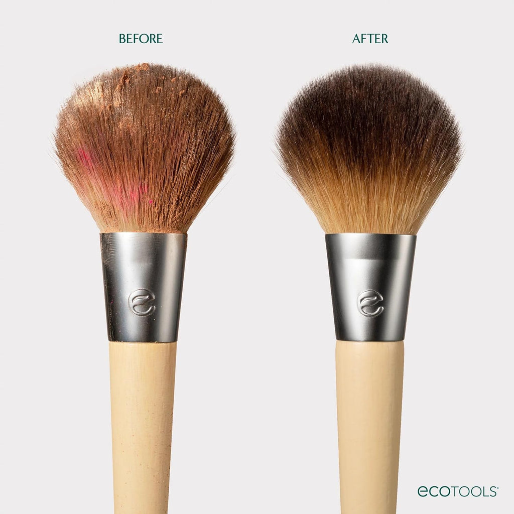 Makeup Brush + Sponge Shampoo, Cleanses Makeup & Impurities from Tools, Sponges, & Puffs, Fragrance-Free Cleanser, No Harsh Chemicals, Vegan, & Cruelty-Free, 8 Fl. Oz./236 Ml. Bottle