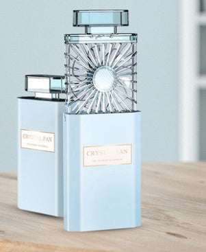 Portable Perfume Fan – USB Rechargeable Fragrance Diffuser