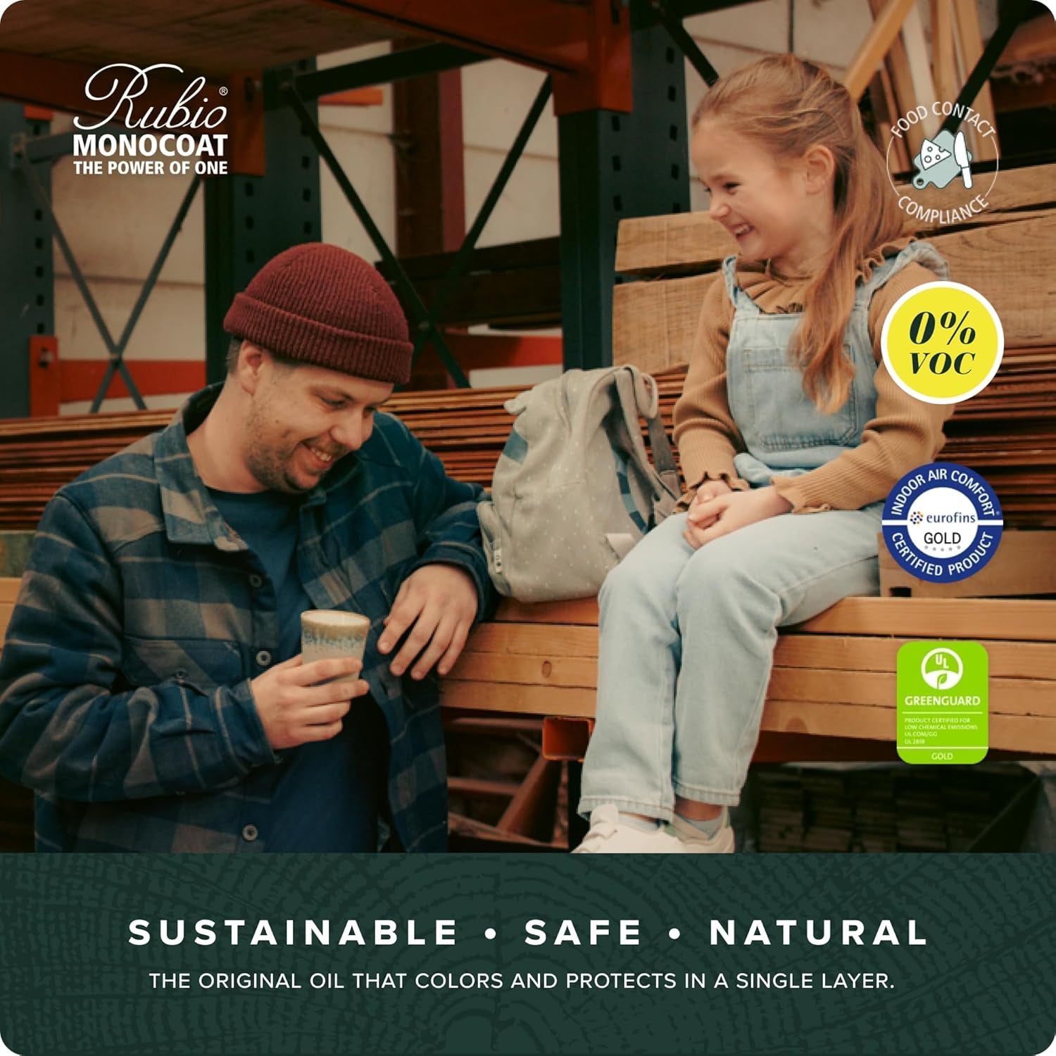Wood Stain & Finish Sample | Oil plus Part a | Quick-Dry, Eco-Friendly Linseed Wood Oil for Indoor Use | Ideal for Sampling Oil plus 2C & Touch Ups | Pure, 20 Ml