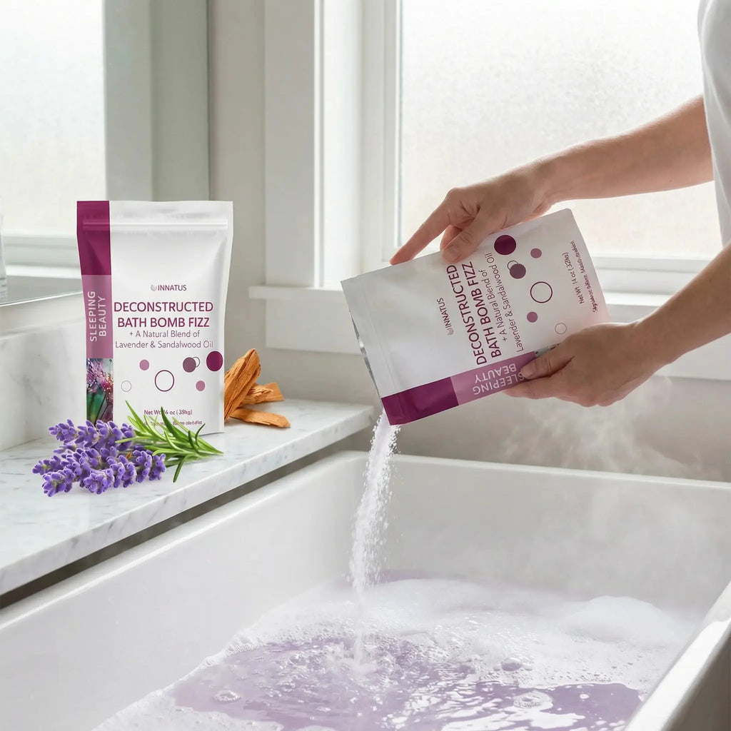 Sea Salt Fizzy Deconstructed Sleeping Beauty Bath Bomb