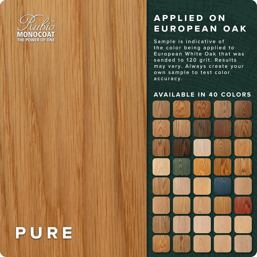 Wood Stain & Finish Sample | Oil plus Part a | Quick-Dry, Eco-Friendly Linseed Wood Oil for Indoor Use | Ideal for Sampling Oil plus 2C & Touch Ups | Pure, 20 Ml