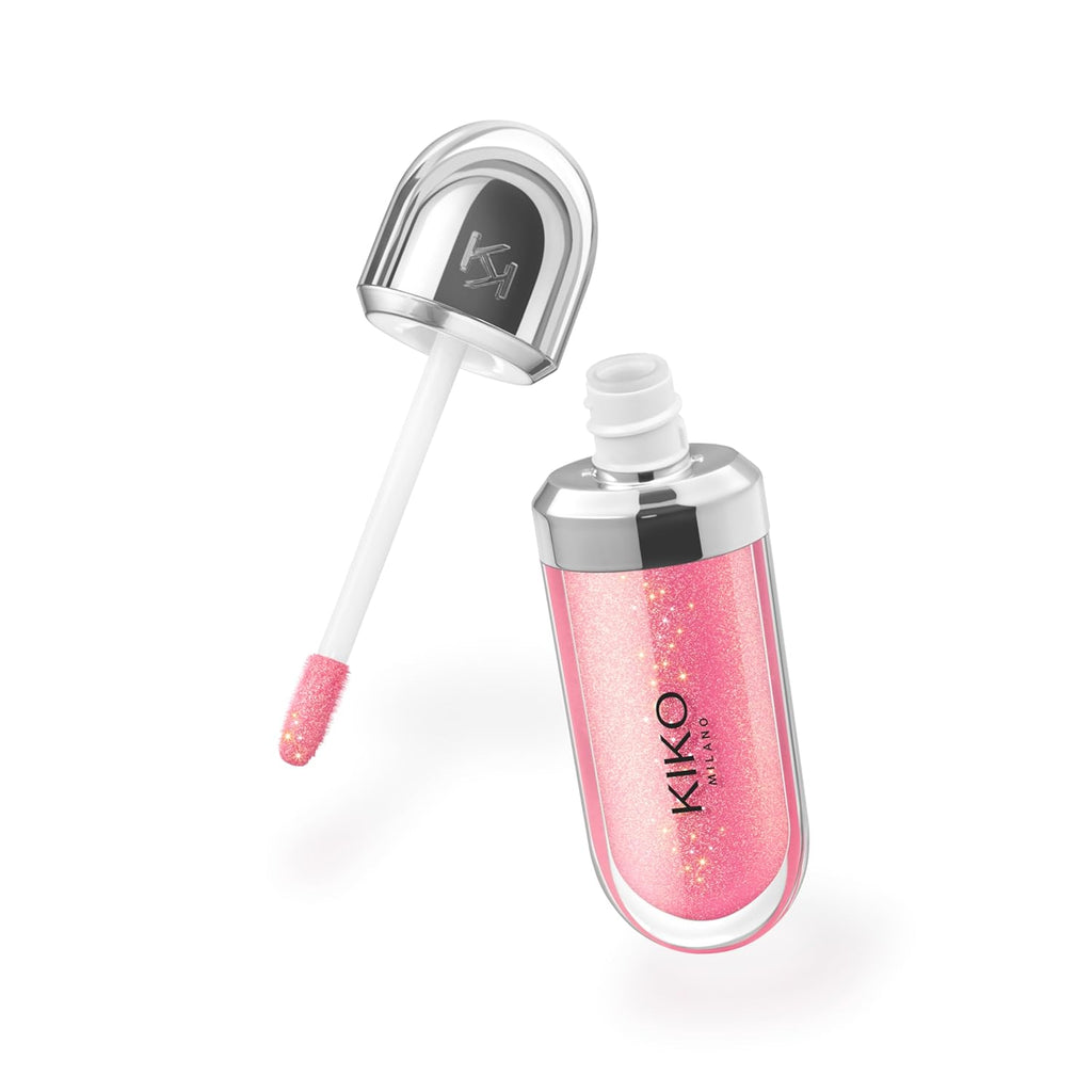 KIKO Milano 3D Hydra Lip Gloss – High Shine, Hydrating, Plumping, Non-Sticky, Moisturizing Lip Makeup