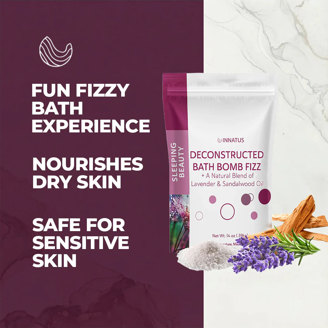 Sea Salt Fizzy Deconstructed Sleeping Beauty Bath Bomb