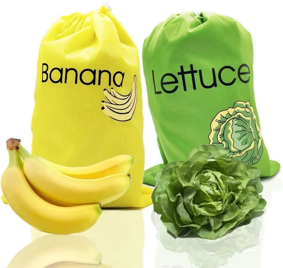 Reusable Vegetable Produce Bags Pack