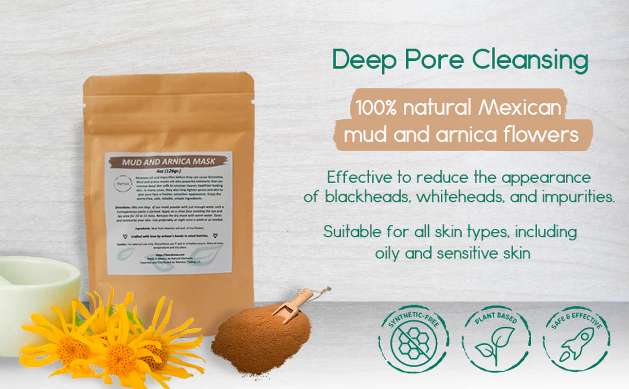 2-Pack Mud & Arnica Facial Mask
